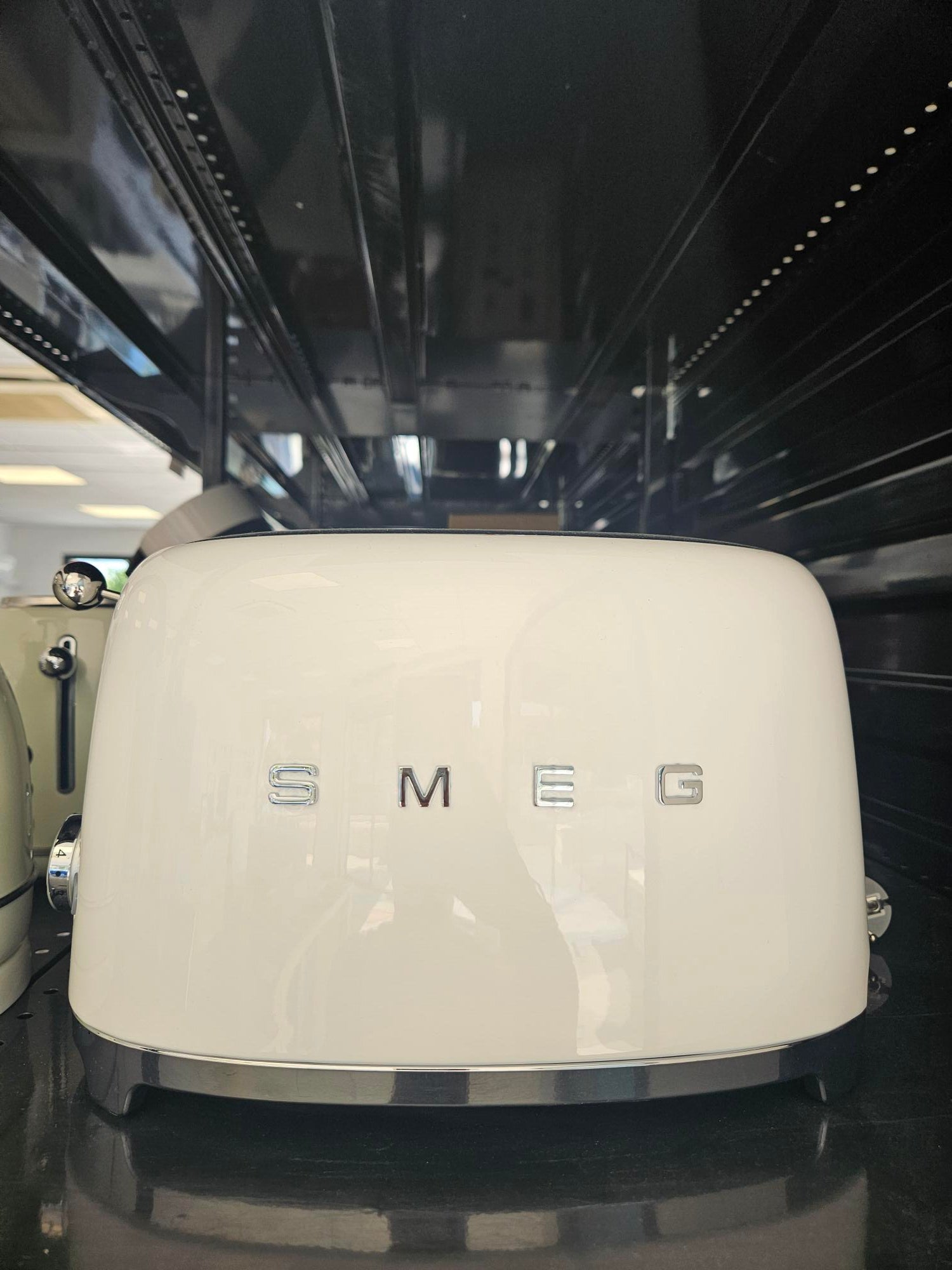🍞 SMEG TSF01WHEU Blanc – Grille-pain rétro Années 50