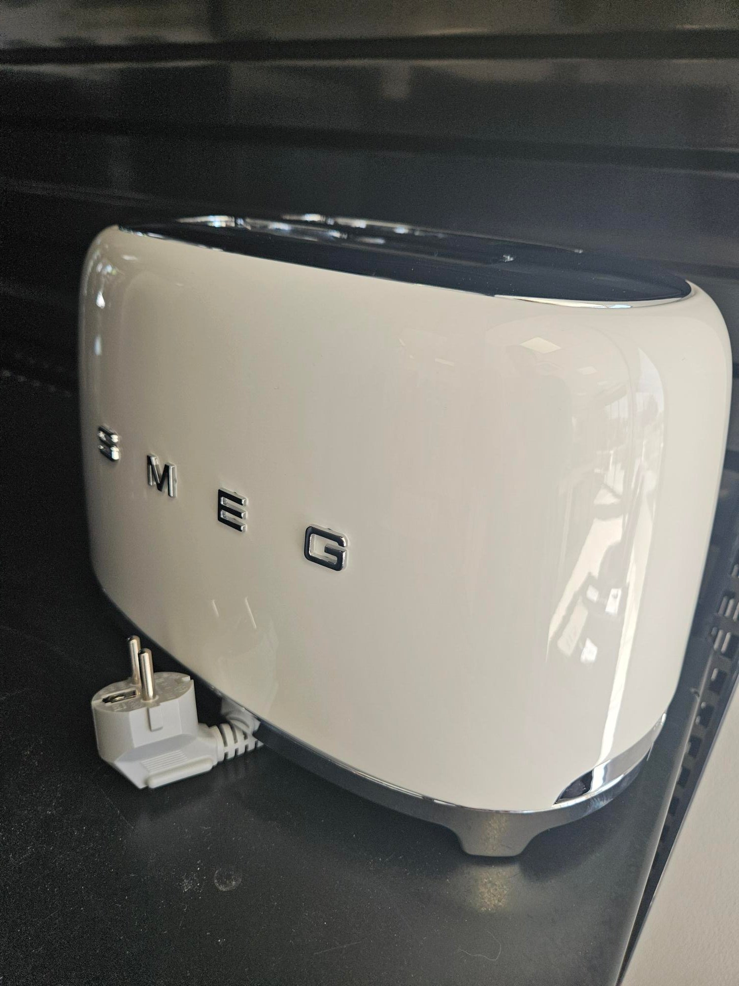 🍞 SMEG TSF01WHEU Blanc – Grille-pain rétro Années 50
