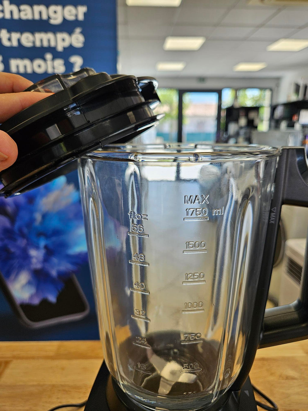 🥤 Blender MIOGO MTB2 – 1300 W / Bol verre 1,75 L