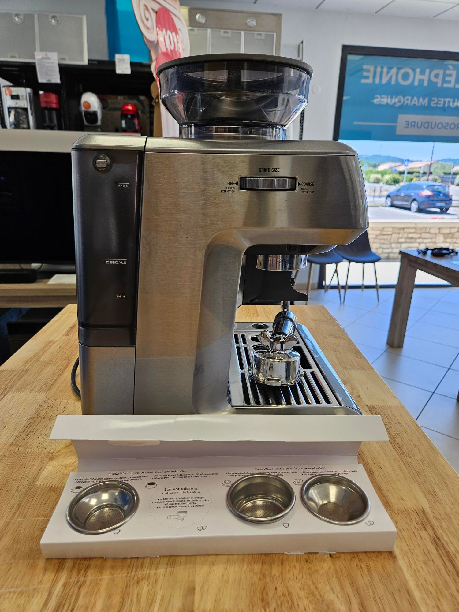 SAGE APPLIANCES 9312432030151 MACHINE A EXPRESSO BARISTA