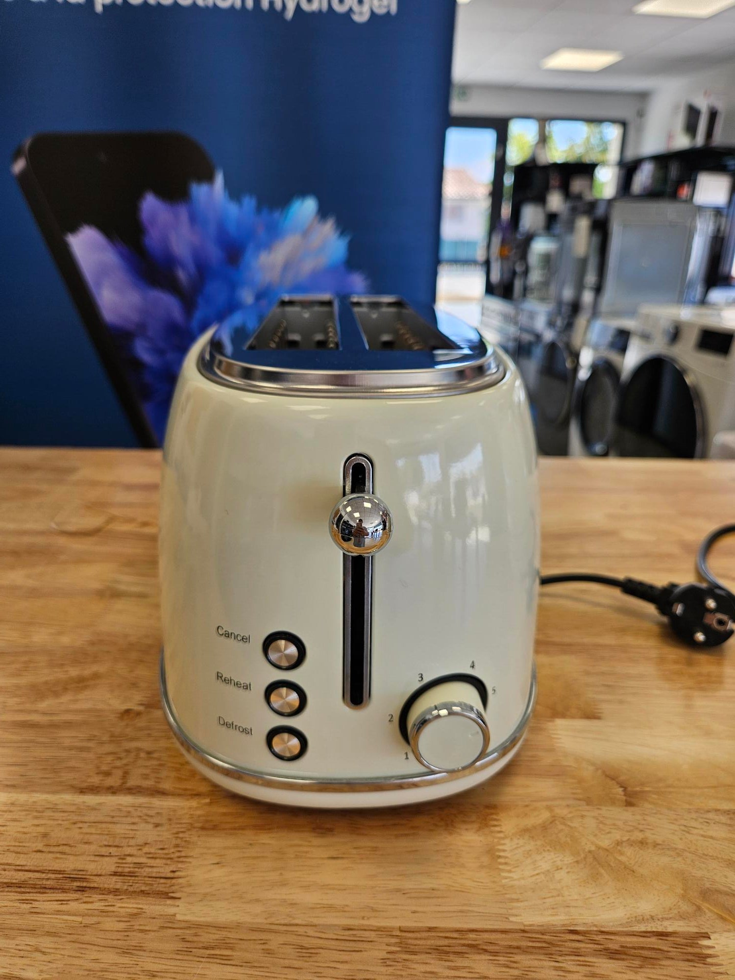 ☕🍞 SWEISS GRVKTL8 – Pack Grille-pain + Bouilloire Vintage