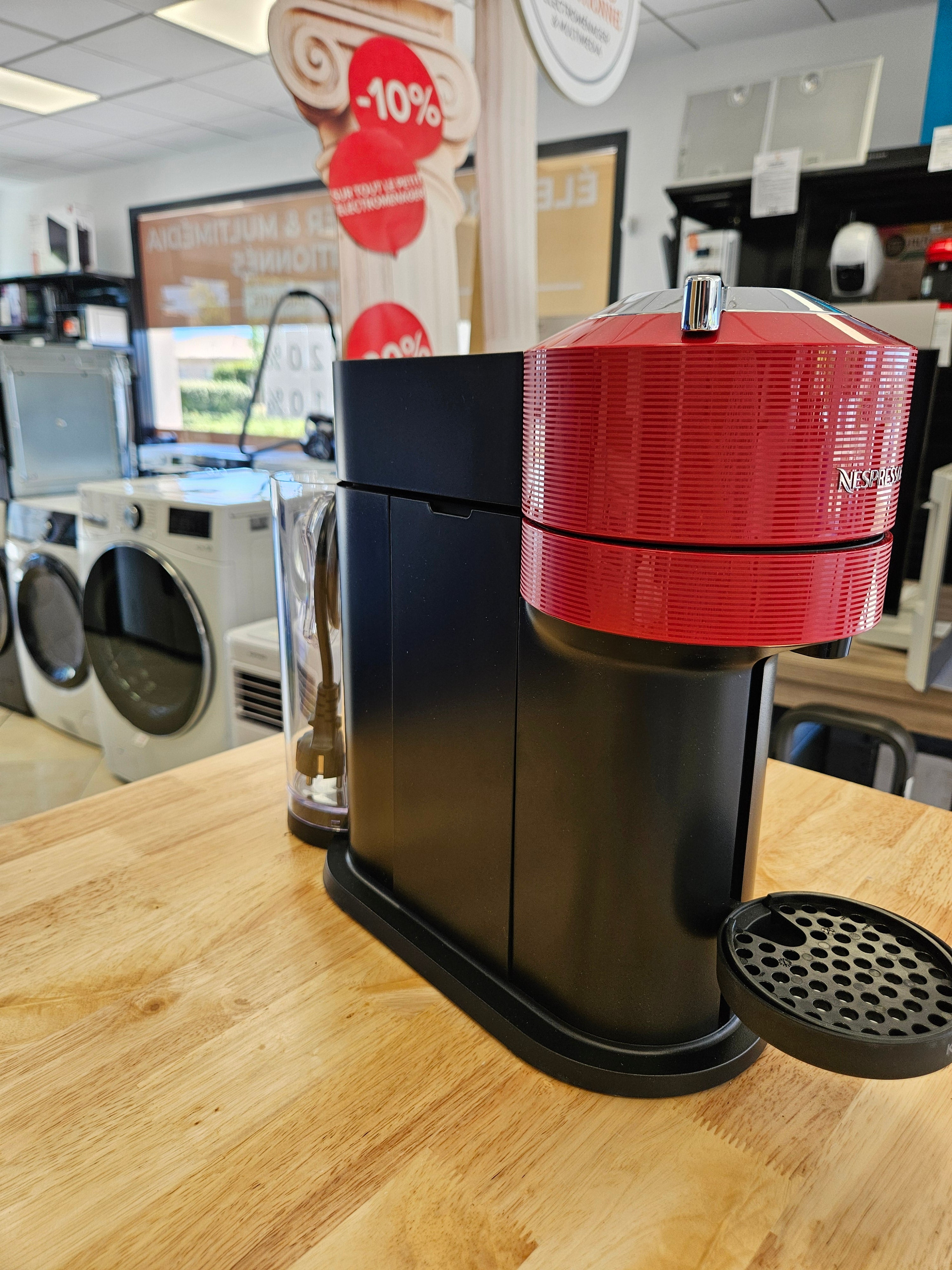 ☕ KRUPS YY4296FD Vertuo Next Rouge – Machine à café Nespresso Vertuo