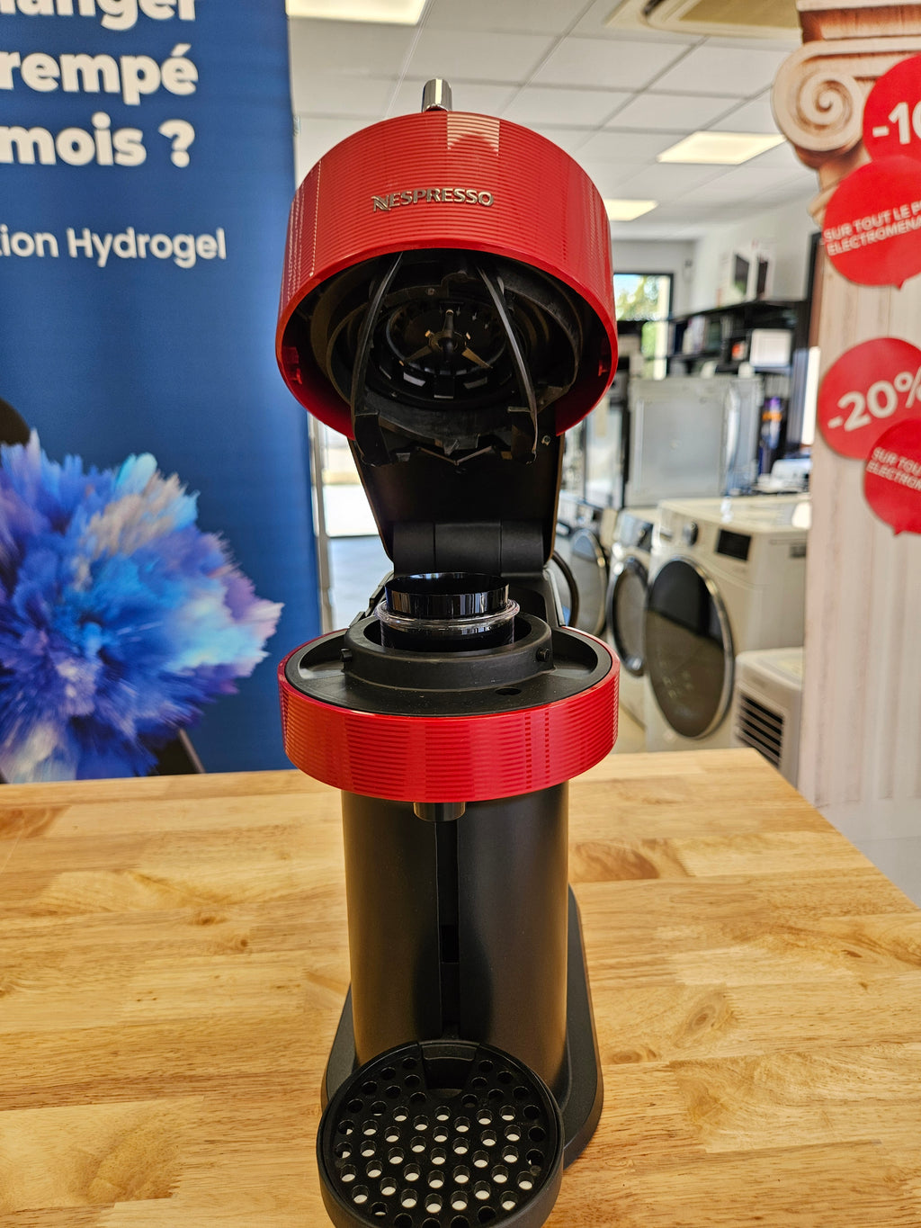 ☕ KRUPS YY4296FD Vertuo Next Rouge – Machine à café Nespresso Vertuo