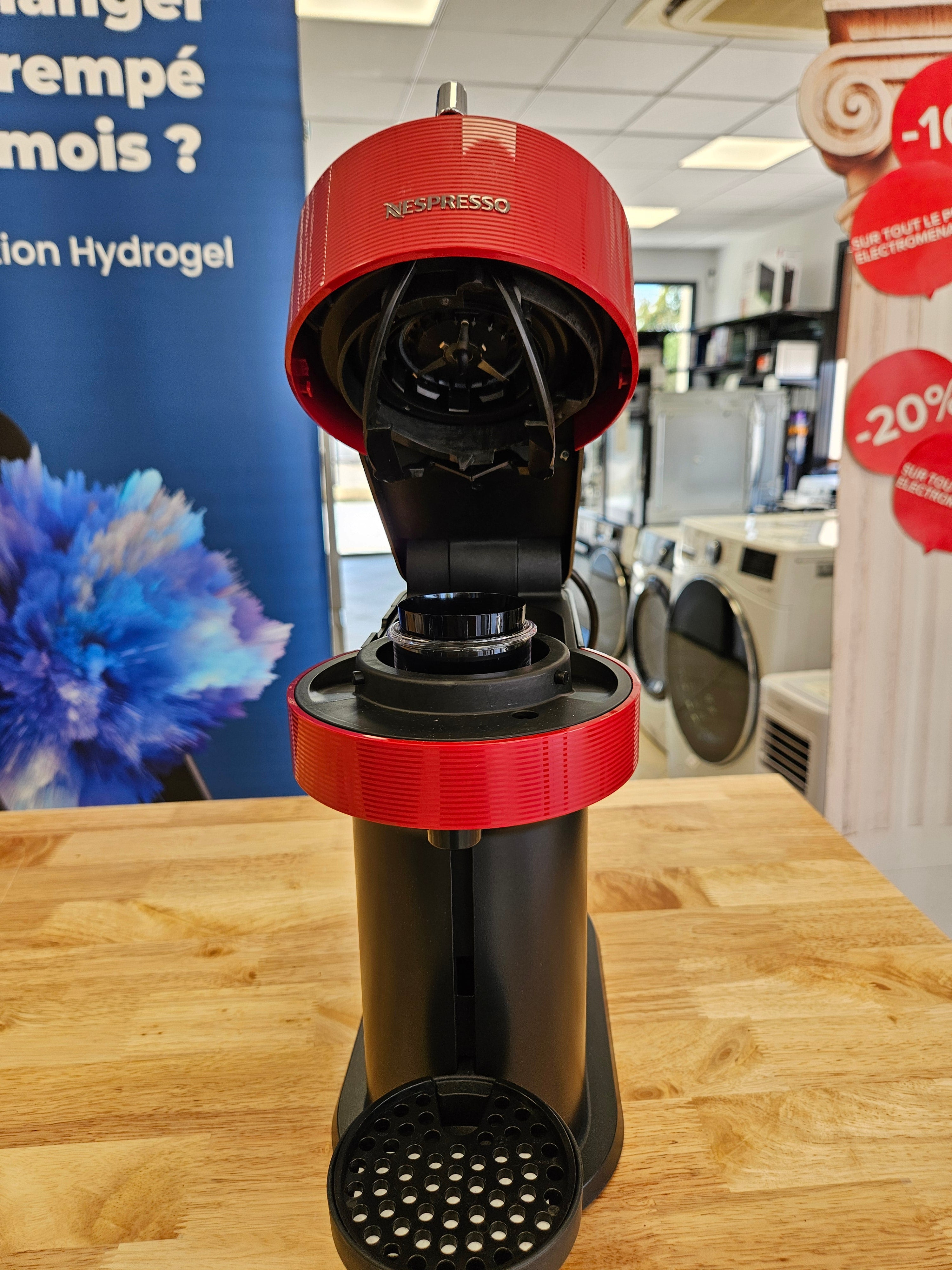 ☕ KRUPS YY4296FD Vertuo Next Rouge – Machine à café Nespresso Vertuo